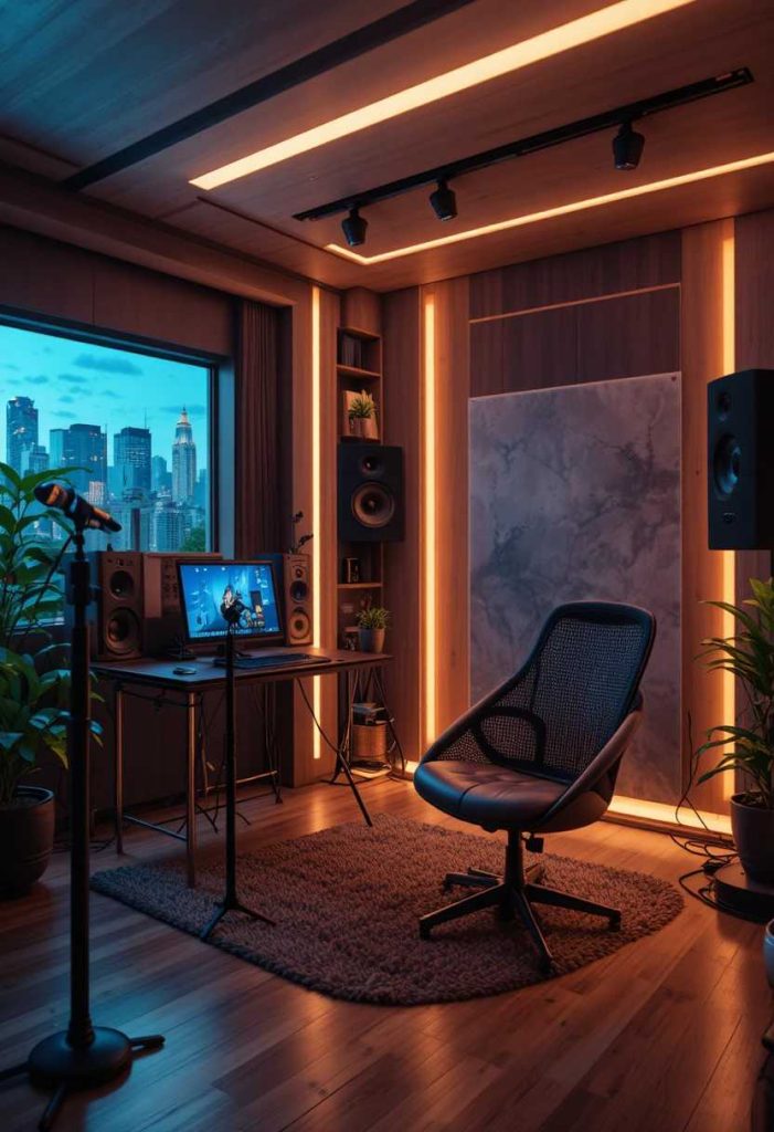 Add Warm Ambient Lighting