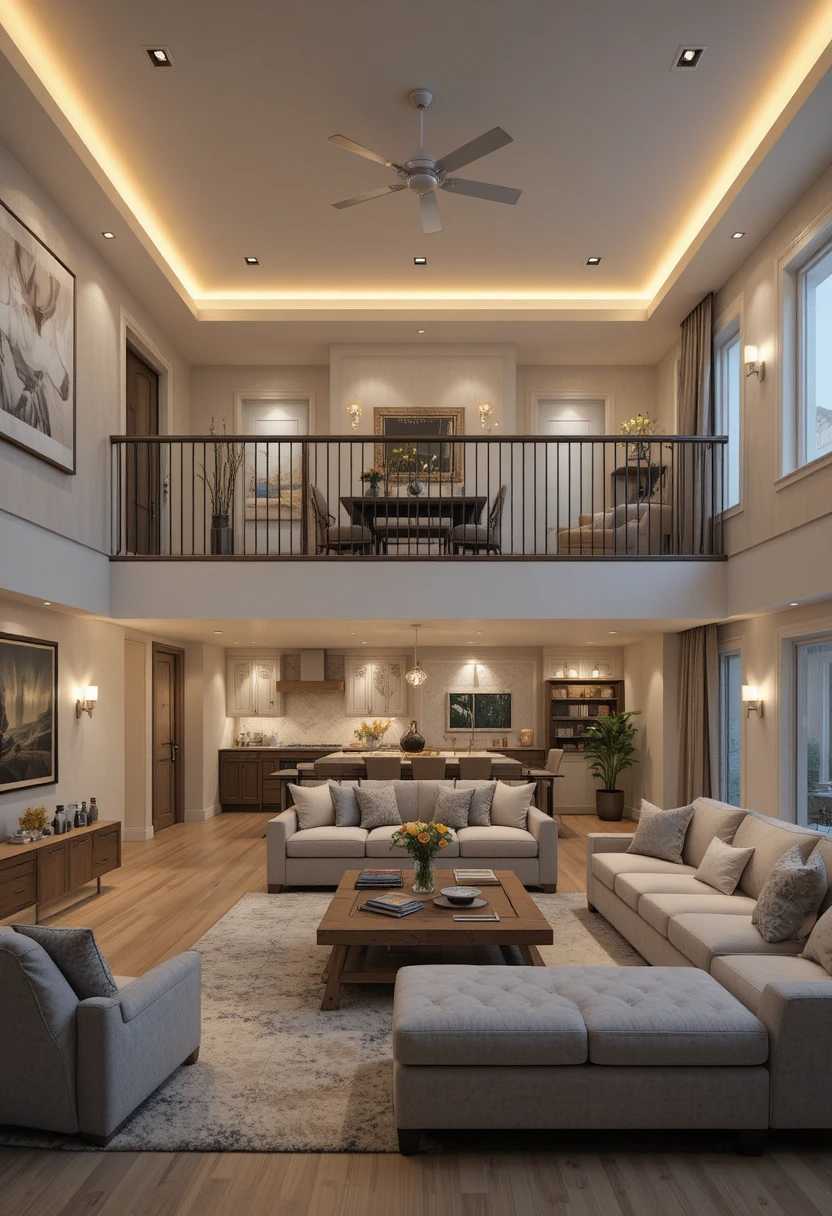 Split-Level Living Room Ideas