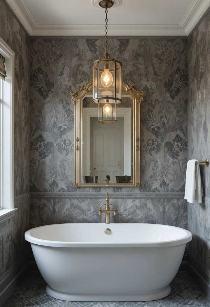 Flank the Mirror With Pendants